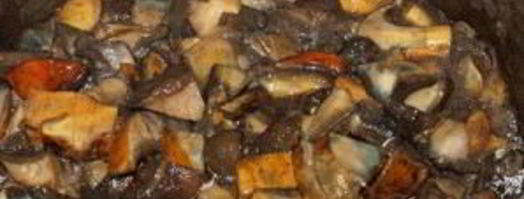 тушеные моховики. Шаг 2