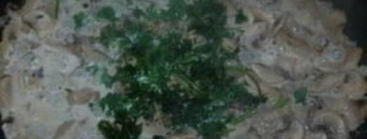 тушеные шампиньоны. Шаг 7