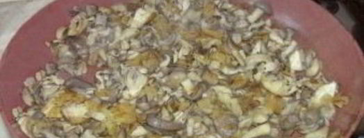 вешенки с картошкой в духовке. Шаг 2