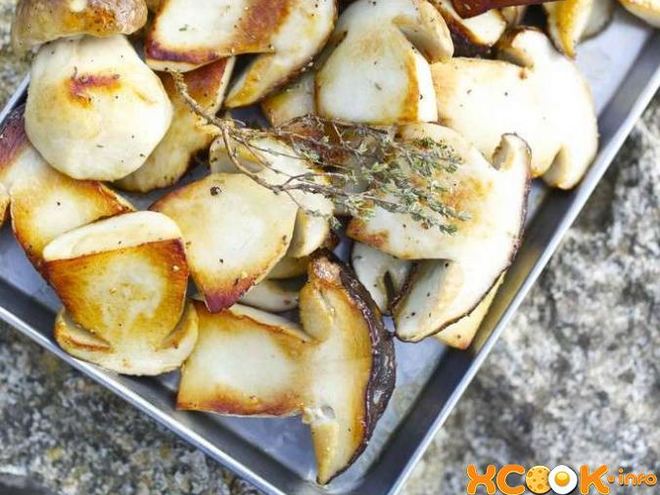 Рецепт жареных боровиков