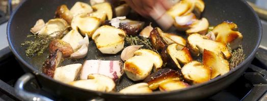 жареные боровики. Шаг 2