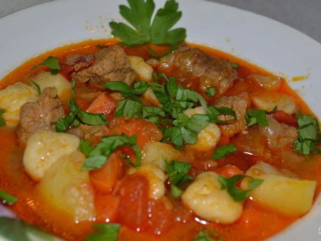 Рецепт бограча-гуляша