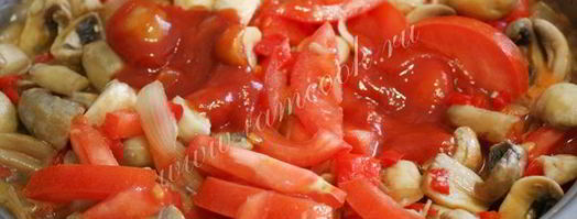 грибной гуляш. Шаг 7