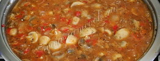 грибной гуляш. Шаг 9