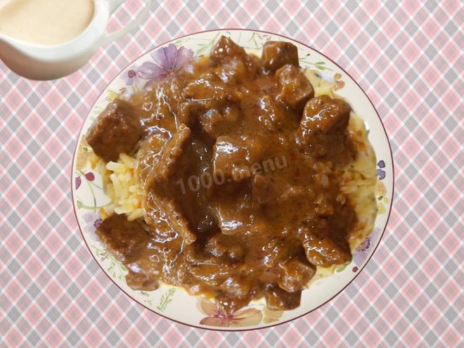 Рецепт гуляша из филе утки