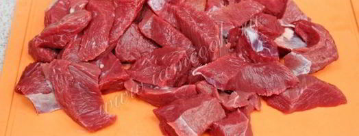 гуляш из говядины в мультиварке. Шаг 3