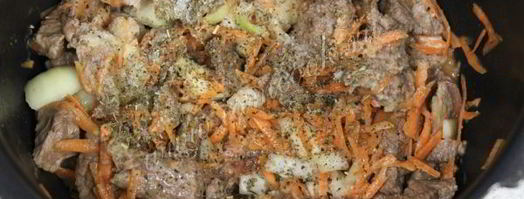 гуляш из говядины в мультиварке. Шаг 4