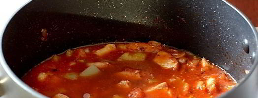 гуляш из куриного филе. Шаг 8