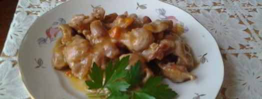 гуляш из куриных желудков. Шаг 5