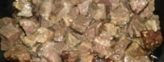 гуляш из легкого. Шаг 2