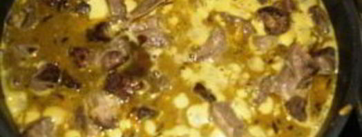 гуляш из легкого. Шаг 4