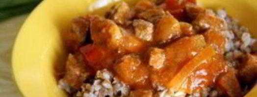 гуляш из телятины с подливкой. Шаг 5