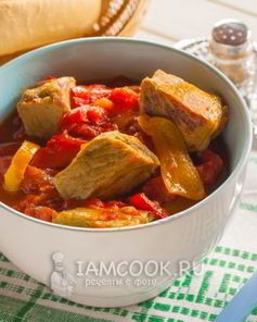 Гуляш из телятины