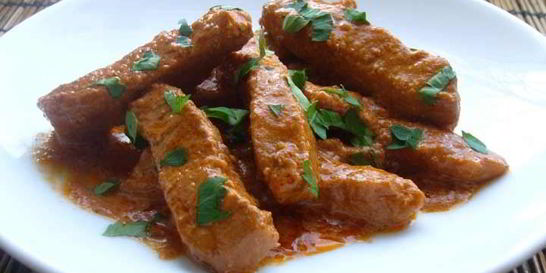 Гуляш кусочками