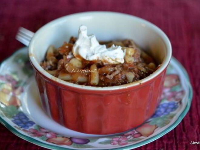 Рецепт гуляша с пастой