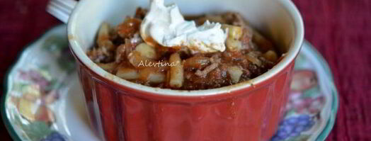 гуляш с пастой. Шаг 5