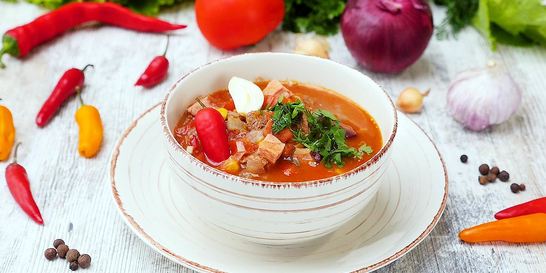 Гуляш с телятиной