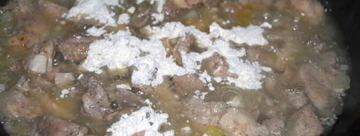 гуляш со стручковой фасолью по-гречески. Шаг 5