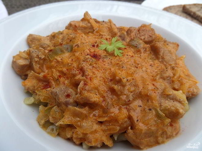 Рецепт гуляша со свинины