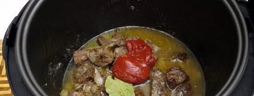 гуляш в мультиварке. Шаг 5