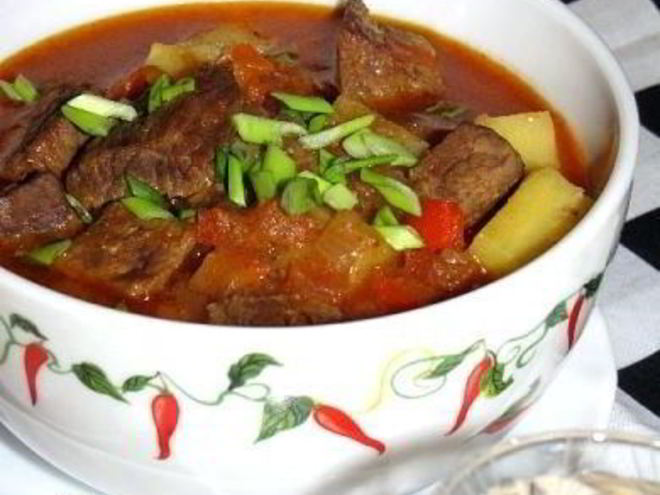 Рецепт венгерского гуляша