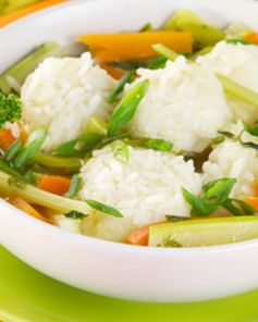 Картофельно-рисовые клецки