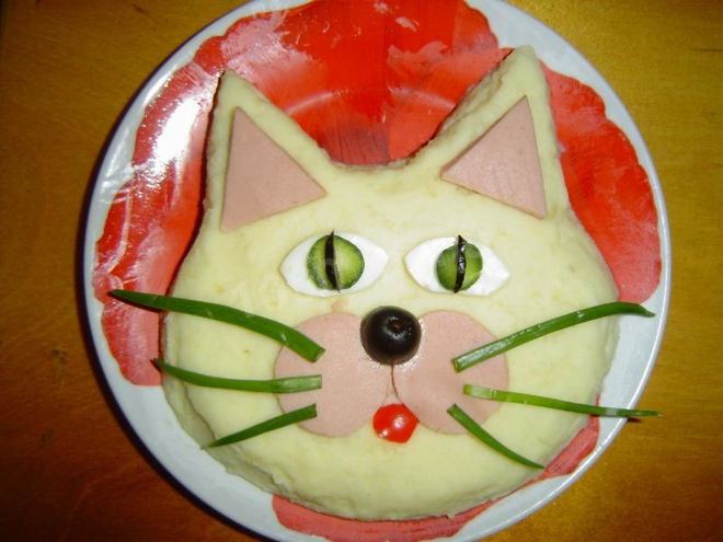 Рецепт картофельного пюре кот