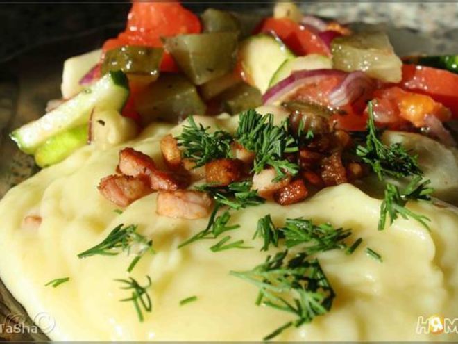 Рецепт картофельного пюре по-немецки