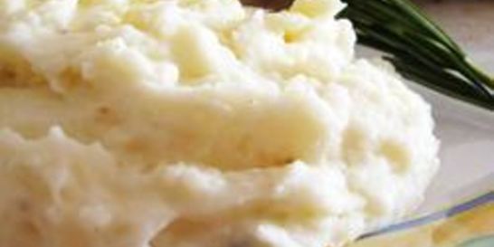 Картофельное пюре с чесноком