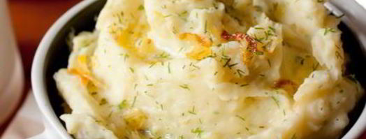 картофельное пюре с карамелизированным луком. Шаг 6