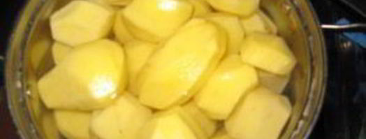 картофельное пюре с лисичками. Шаг 4