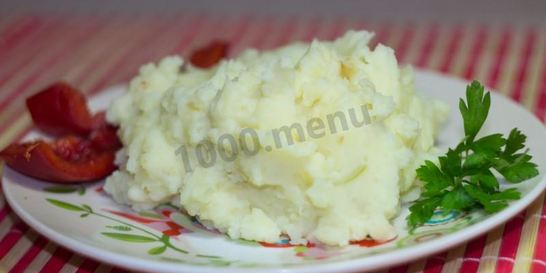 Картофельное пюре с луком
