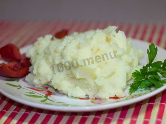 Рецепт картофельного пюре с луком