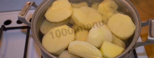 картофельное пюре с луком. Шаг 2