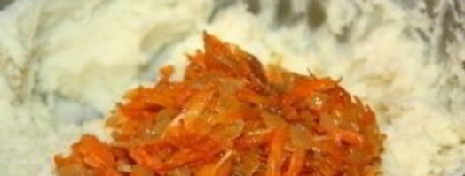 картофельное пюре с морковью. Шаг 4