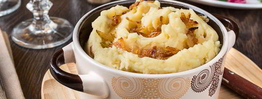 картофельное пюре с сыром и луком. Шаг 10