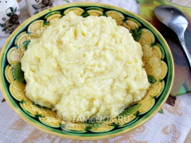 Рецепт картофельного пюре с сыром