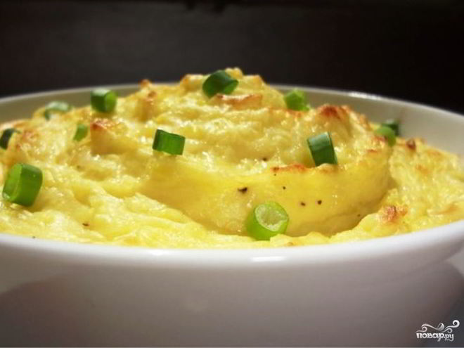 Рецепт картофельного пюре со сливочным сыром