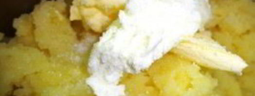 картофельное пюре со сливочным сыром. Шаг 3