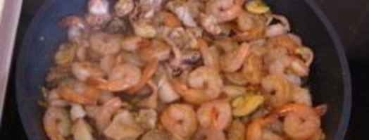 китайская лапша с морепродуктами. Шаг 7