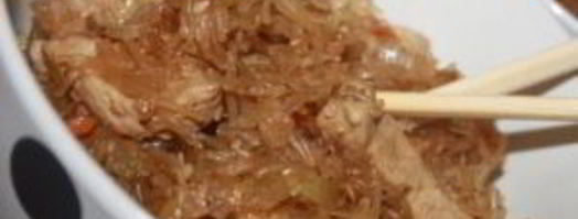 китайская лапша со свининой. Шаг 6