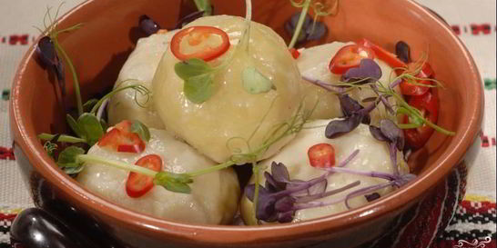 Клецки со свининой