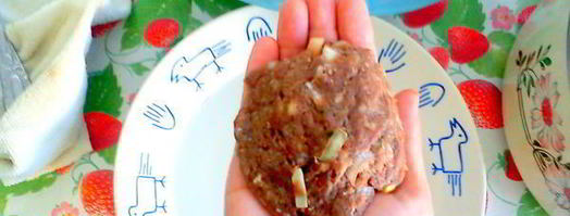 ароматные котлеты из мяса кабана. Шаг 5