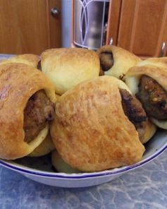 Булка с котлетой Ностальгия