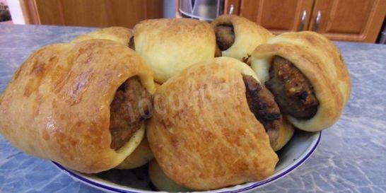 Булка с котлетой Ностальгия