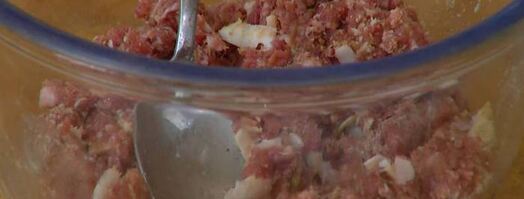 домашние котлеты из ягнятины. Шаг 2