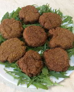 Фалафель в панировке из клетчатки