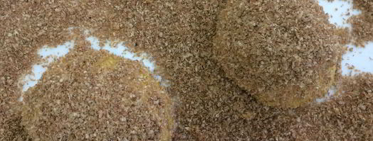 фалафель в панировке из клетчатки. Шаг 3