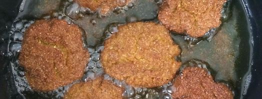 фалафель в панировке из клетчатки. Шаг 4