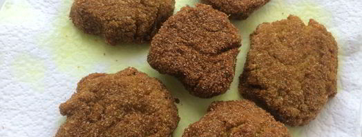 фалафель в панировке из клетчатки. Шаг 5